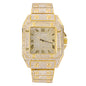 Urban 39mm Iced Out Square Watch - 9203V-MB