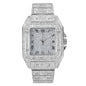 Urban 39mm Iced Out Square Watch - 9203V-MB