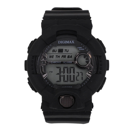 Digital 50mm Silicone Band Watch - 9248-DG