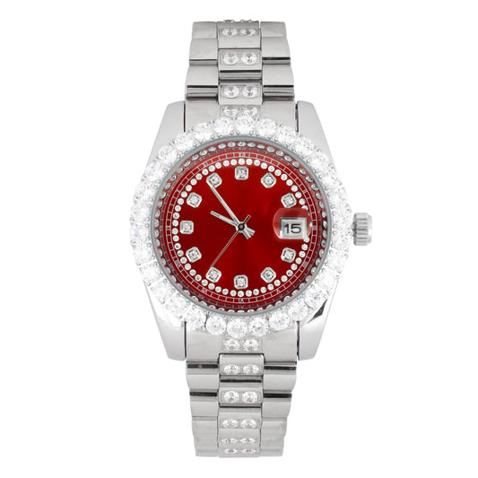Icedout SS Quartz MB Watch - 9408 MB