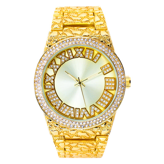 Urban 43mm Nugget Metal Band Watch - 9410-MB