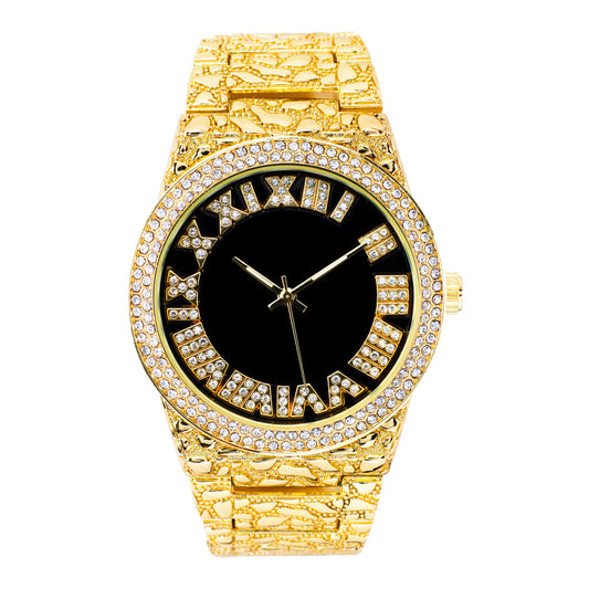 Urban 43mm Nugget Metal Band Watch - 9410-MB