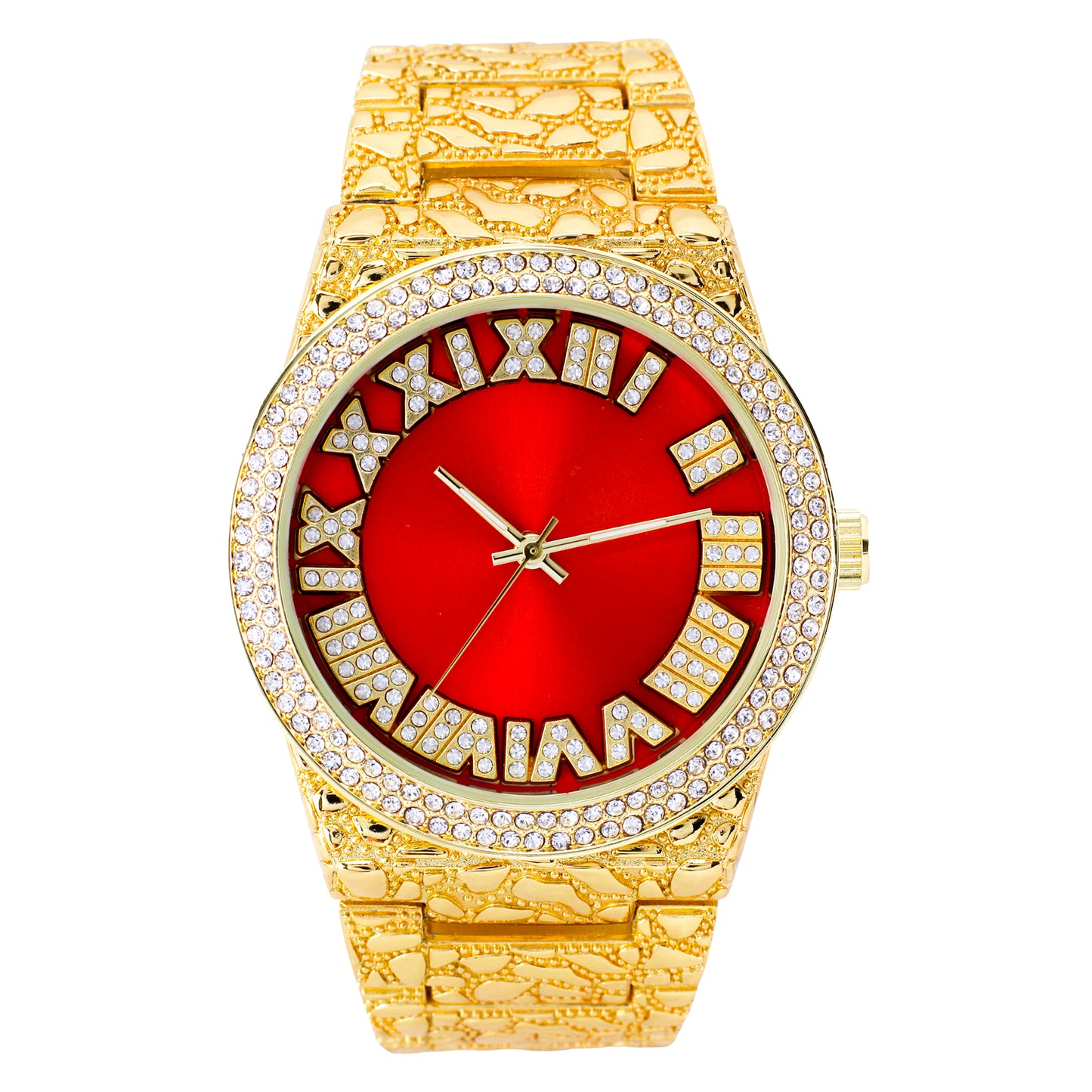 Urban 43mm Nugget Metal Band Watch - 9410-MB