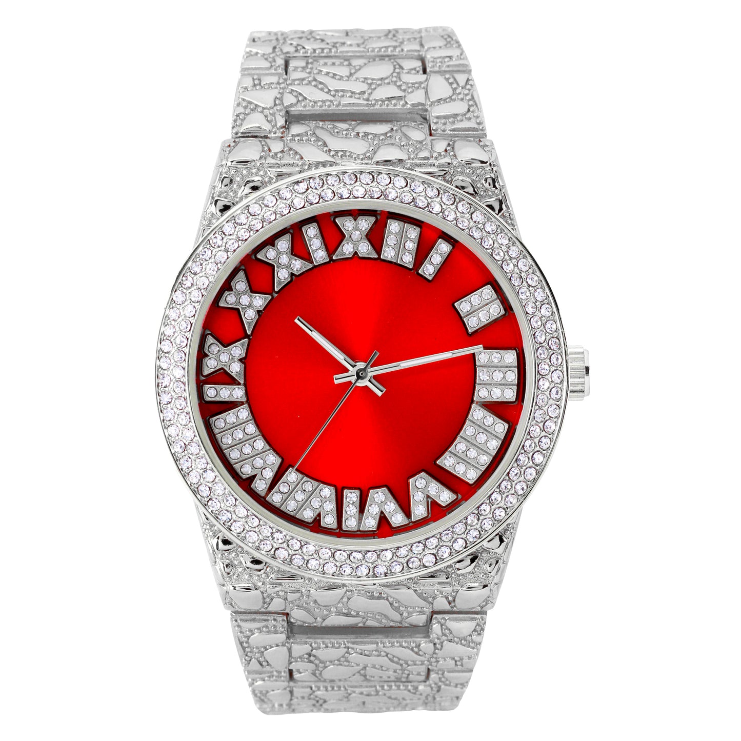 Urban 43mm Nugget Metal Band Watch - 9410-MB