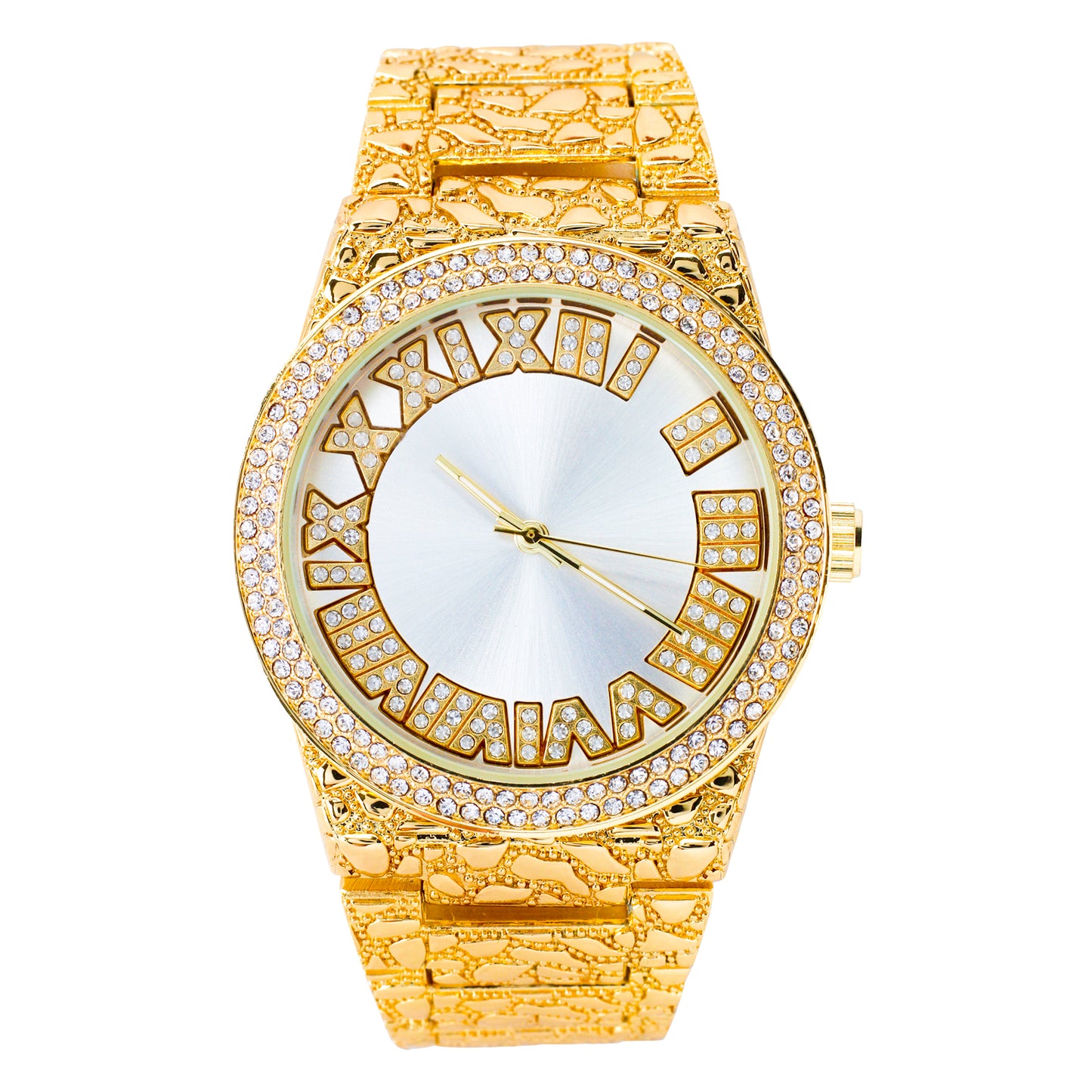 Urban 43mm Nugget Metal Band Watch - 9410-MB