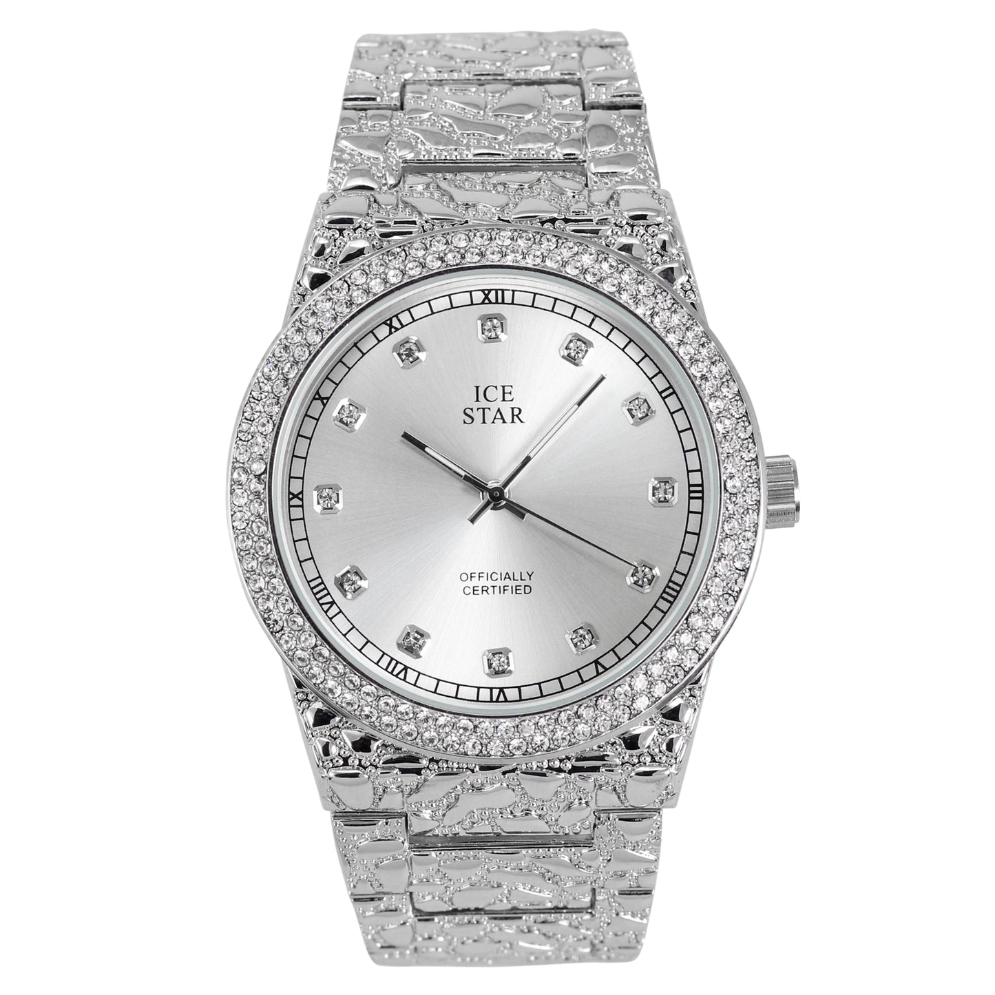 Urban 43mm Nugget Metal Band Watch - 9410C-MB