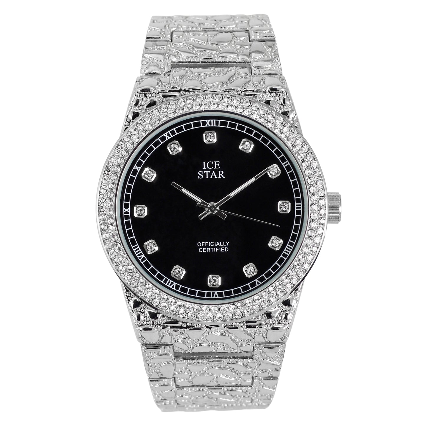 Urban 43mm Nugget Metal Band Watch - 9410C-MB