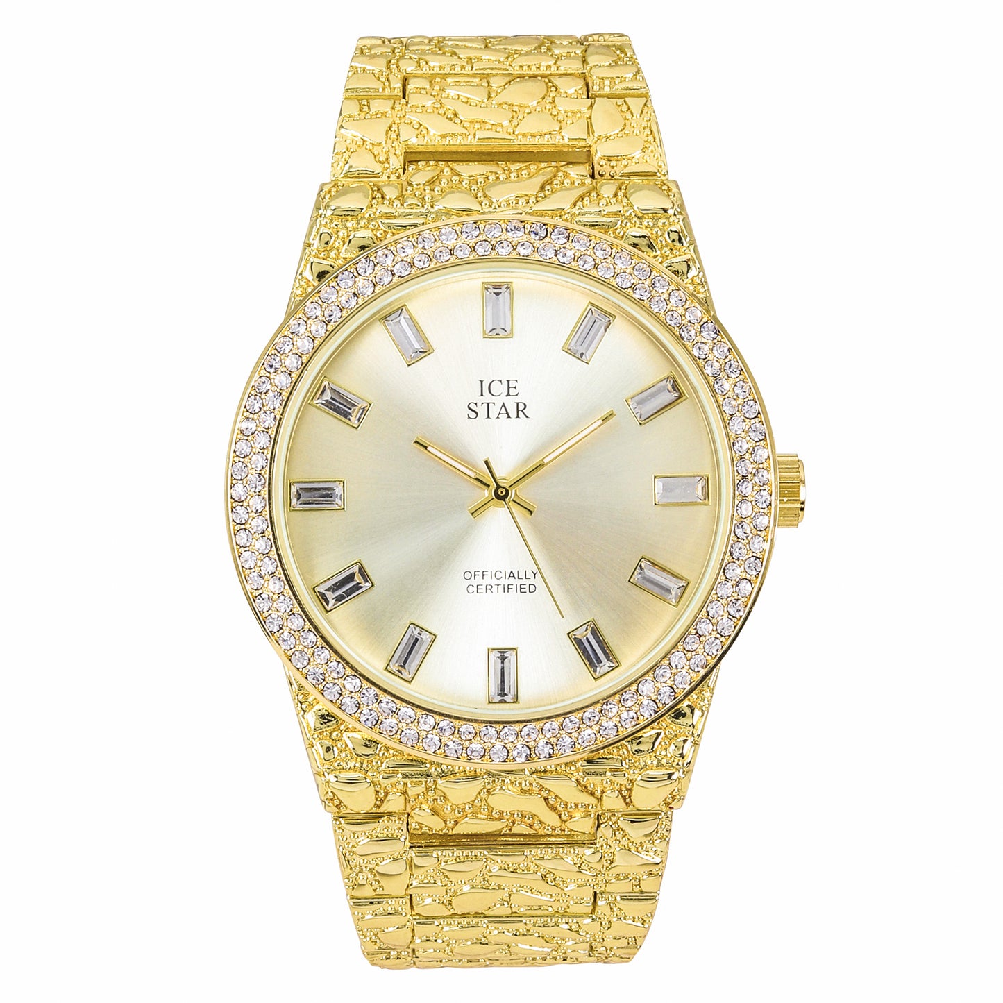 Urban 43mm Nugget Metal Band Watch - 9410D-MB