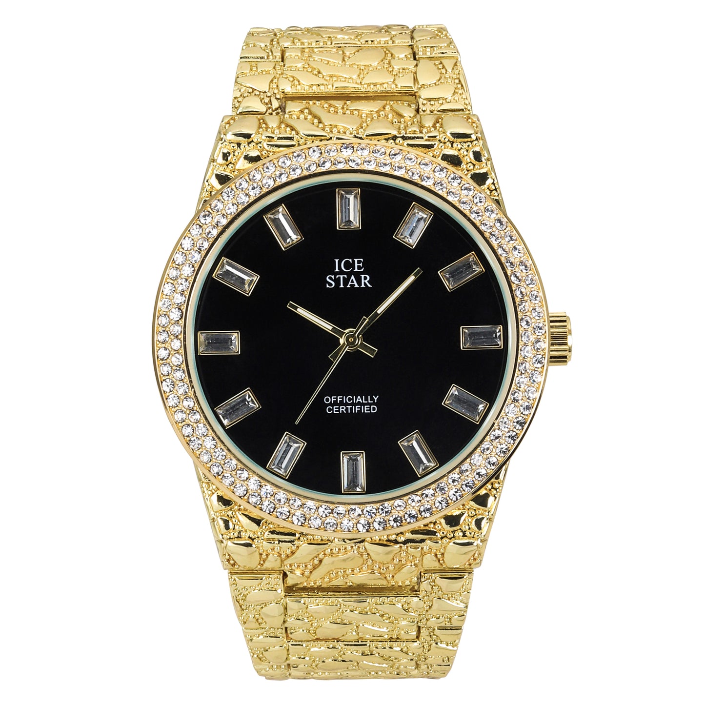 Urban 43mm Nugget Metal Band Watch - 9410D-MB