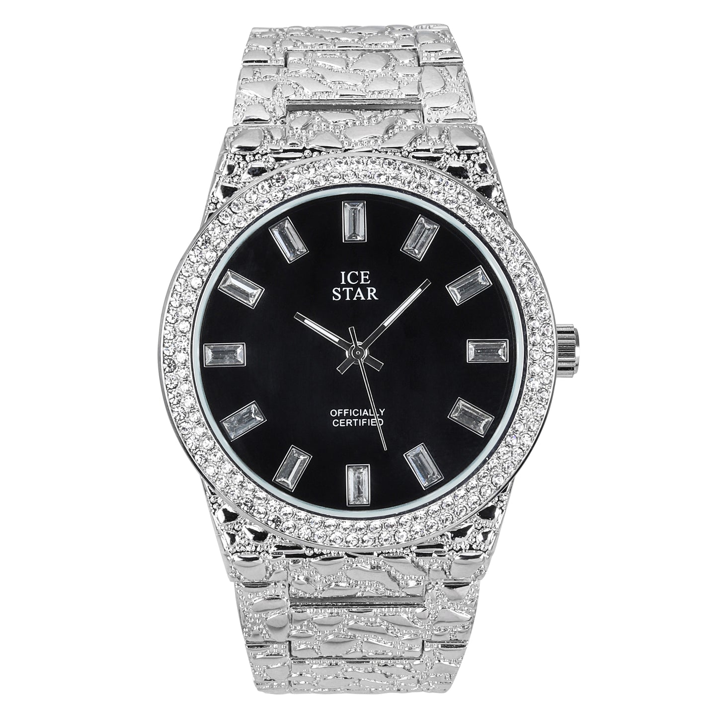 Urban 43mm Nugget Metal Band Watch - 9410D-MB