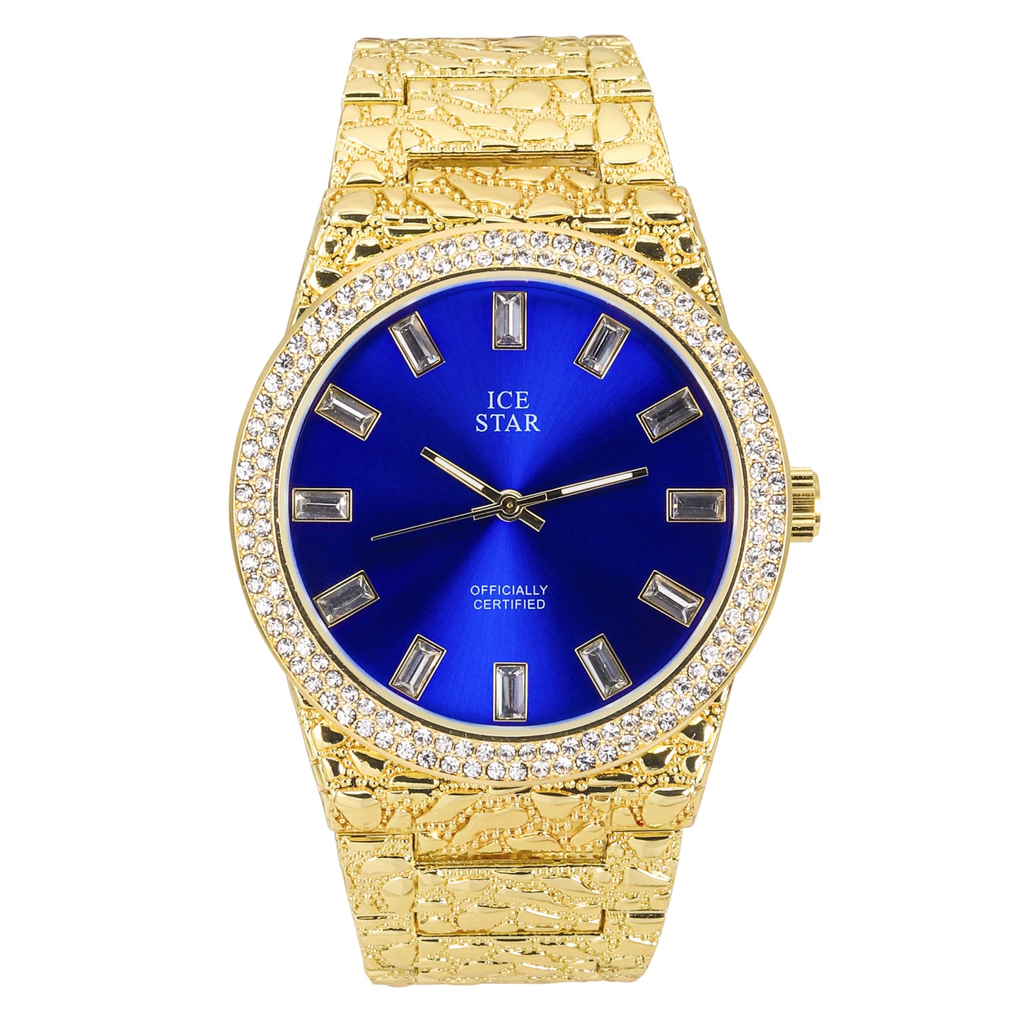 Urban 43mm Nugget Metal Band Watch - 9410D-MB