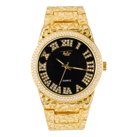 Urban 43mm Nugget Metal Band Watch - 9410X-MB