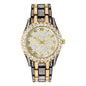 Urban Iced Out 41mm Metal Band Watch - 9447A-MB