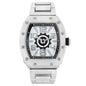 Iced Out 43mm Tonneau Watch - 9468-MB