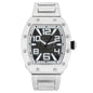 Iced Out 43mm Tonneau Watch - 9468-MB