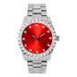 Urban Iced Out 42mm Metal Band Watch - 9478B-MB