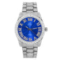 Urban Iced Out 42mm Metal Band Watch - 9478S-MB