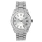 Urban Iced Out 42mm Metal Band Watch - 9479Q-MB