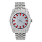 Urban Iced Out 42mm Metal Band Watch - 9480B-MB