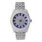 Urban Iced Out 42mm Metal Band Watch - 9480B-MB