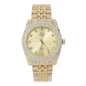 Urban Iced Out 42mm Metal Band Watch - 9480P-MB