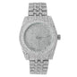 Urban Iced Out 42mm Metal Band Watch - 9480V-MB