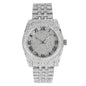 Urban Iced Out 42mm Metal Band Watch - 9480V-MB
