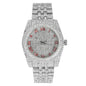 Urban Iced Out 42mm Metal Band Watch - 9480V-MB