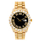 Urban Iced Out 43mm Metal Band Watch - 9482A-MB