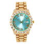 Urban Iced Out 43mm Metal Band Watch - 9482A-MB