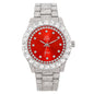Urban Iced Out 43mm Metal Band Watch - 9482P-MB