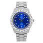 Urban Iced Out 43mm Metal Band Watch - 9482P-MB