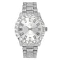 Urban Iced Out 43mm Metal Band Watch - 9482Q-MB