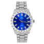 Urban Iced Out 43mm Metal Band Watch - 9482Q-MB