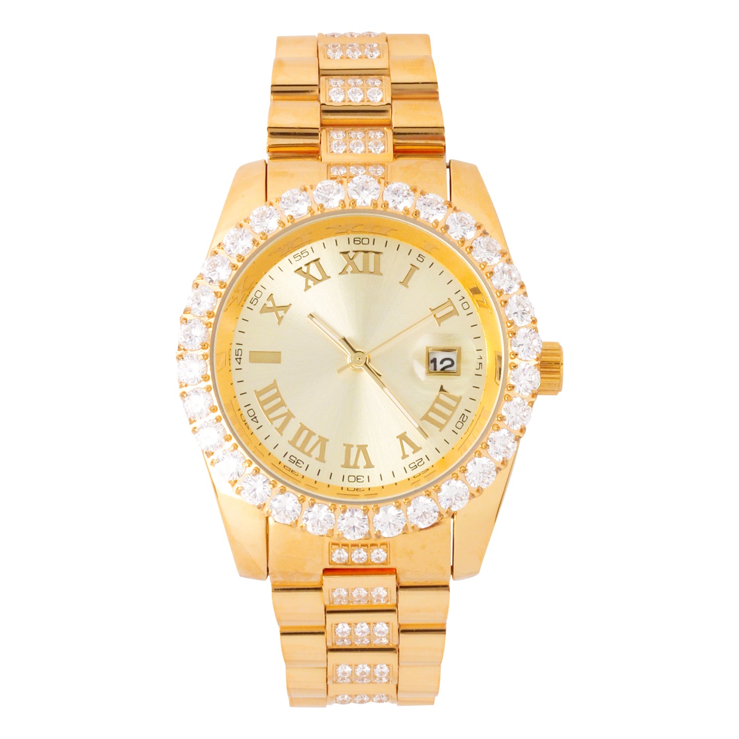 Icedout SS Quartz 40MM MB Watch - 9514A MB