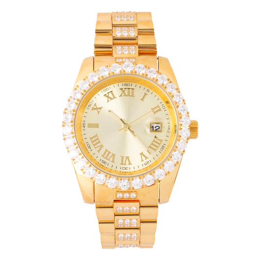 Icedout SS Quartz 40MM MB Watch - 9514A MB
