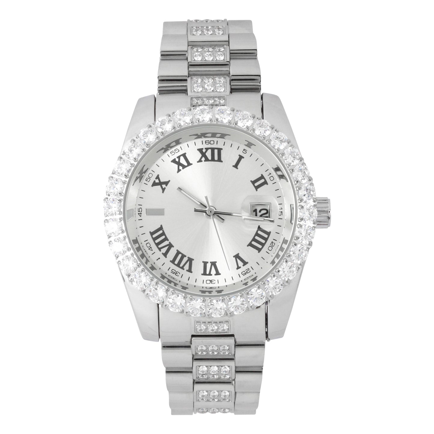 Icedout SS Quartz 40MM MB Watch - 9514A MB