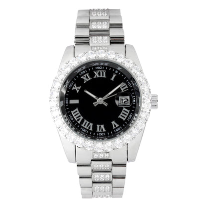 Icedout SS Quartz 40MM MB Watch - 9514A MB