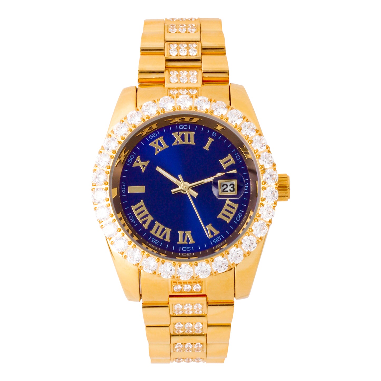 Icedout SS Quartz 40MM MB Watch - 9514A MB