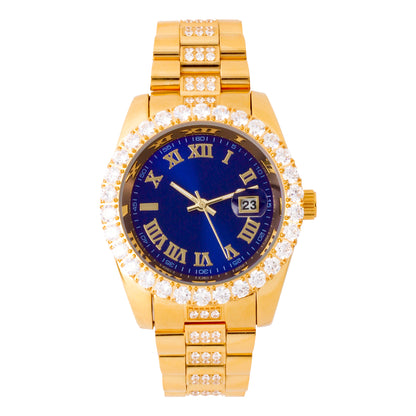 Icedout SS Quartz 40MM MB Watch - 9514A MB