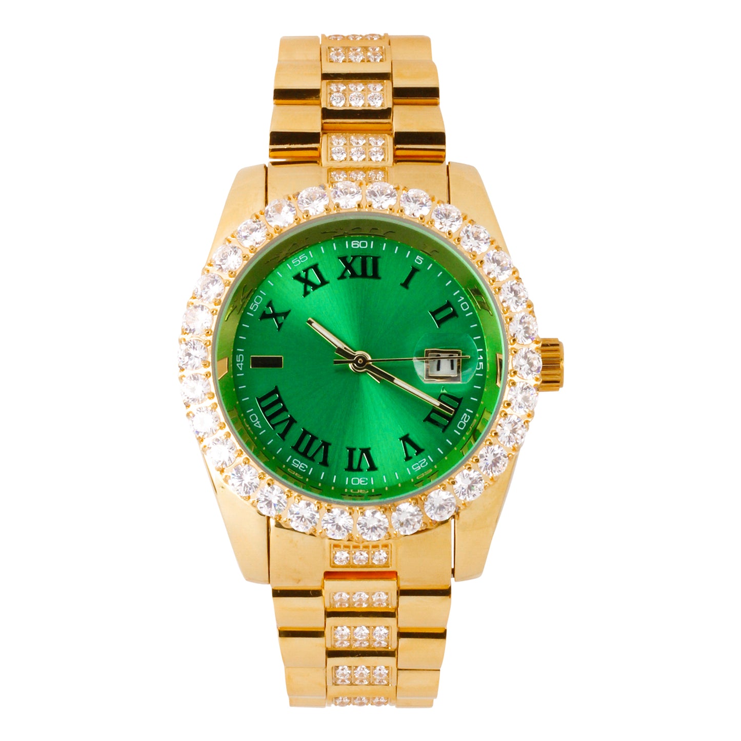 Icedout SS Quartz 40MM MB Watch - 9514A MB