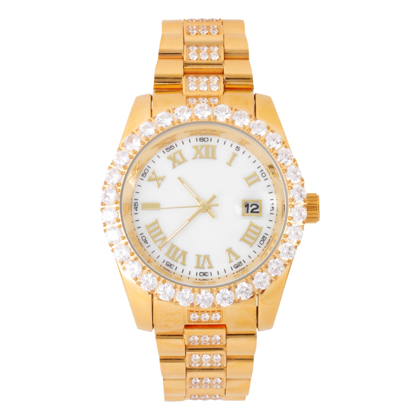 Icedout SS Quartz 40MM MB Watch - 9514A MB
