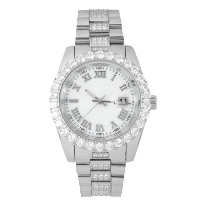 Icedout SS Quartz 40MM MB Watch - 9514A MB
