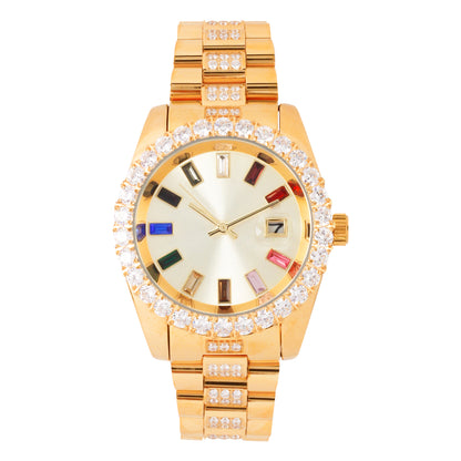 Icedout SS Quartz 40MM MB Watch - 9514B MB