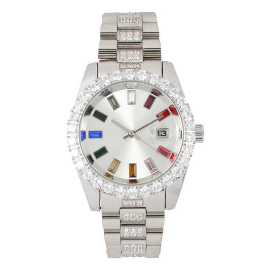 Icedout SS Quartz 40MM MB Watch - 9514B MB