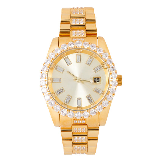 Icedout SS Quartz 40MM MB Watch - 9514C MB