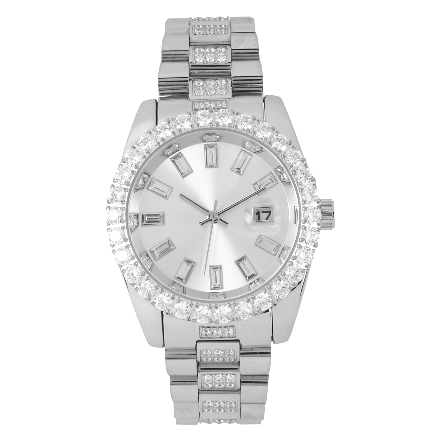 Icedout SS Quartz 40MM MB Watch - 9514C MB
