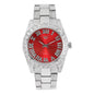 Urban Iced Out 41mm Metal Band Watch - 9596X-MB