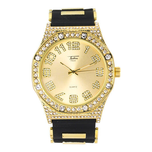 Urban 46mm Bullet Band Watch - 9632A-BB
