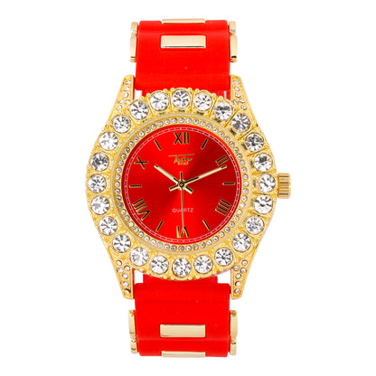 Urban 44mm Bullet Band Watch - 9636X-BB